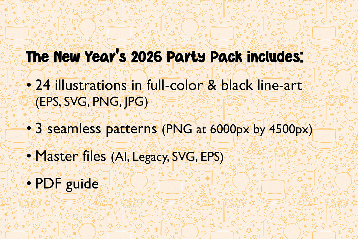 Festive Season Holiday Vector Bundle, a Seasonal Illustration by cugypress (Photo 7 of 8)