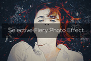 Selective Fiery Photo Effect