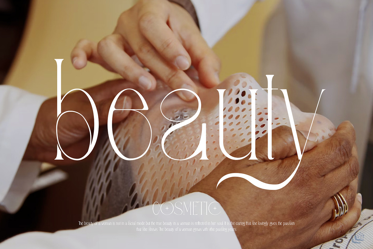 Safing ligature serif typeface, a Serif Font by yaqublekker (Photo 6 of 9)