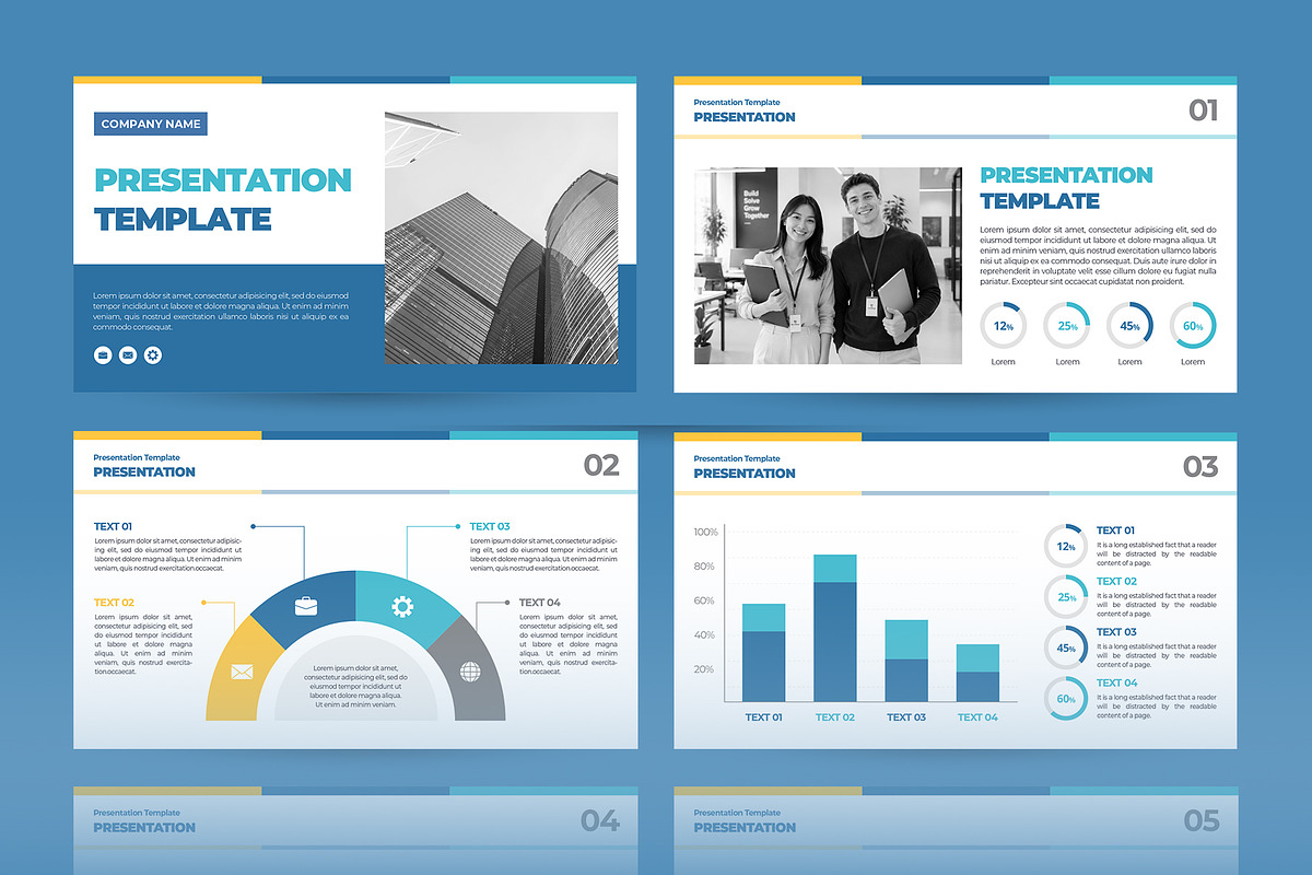 Business Strategy Presentation, a Presentation Template by CreativeUP (Photo 5 of 6)