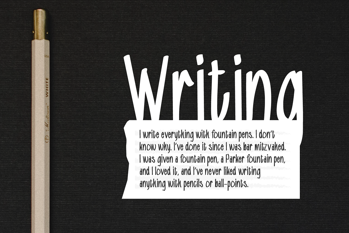Grah - Handrwitten Display Font, a Font by Afkari Studio (Photo 9 of 10)
