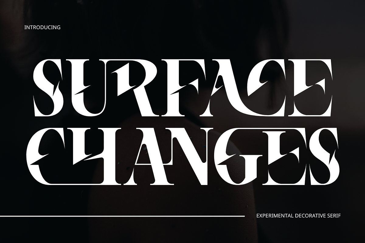 SURFACE CHANGES - LUXURY SERIF FONT, a Serif Font by 177Studio (Photo 1 of 8)