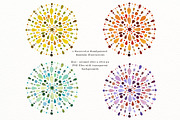 Watercolor mandalas, a Decorative Illustration by AnnelyBlooms (Thumbnail 2 of 4)