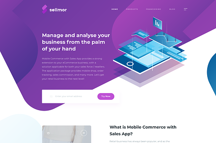Modern Startup Landing Page