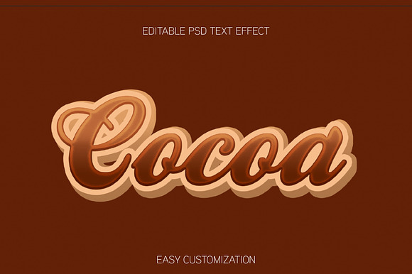 Cocoa Script Text Effect preview 2