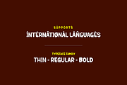 Gaffuk, a Sans Serif Font by twinstd (Thumbnail 10 of 11)