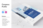 Company Profile | Docx | InDesign, a Brochure Template by BrochuresFactory (Thumbnail 1 of 11)
