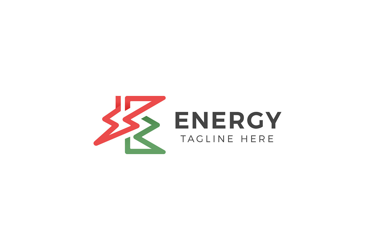 Energy Letter E Logo, a Branding & Logo Template by exe design