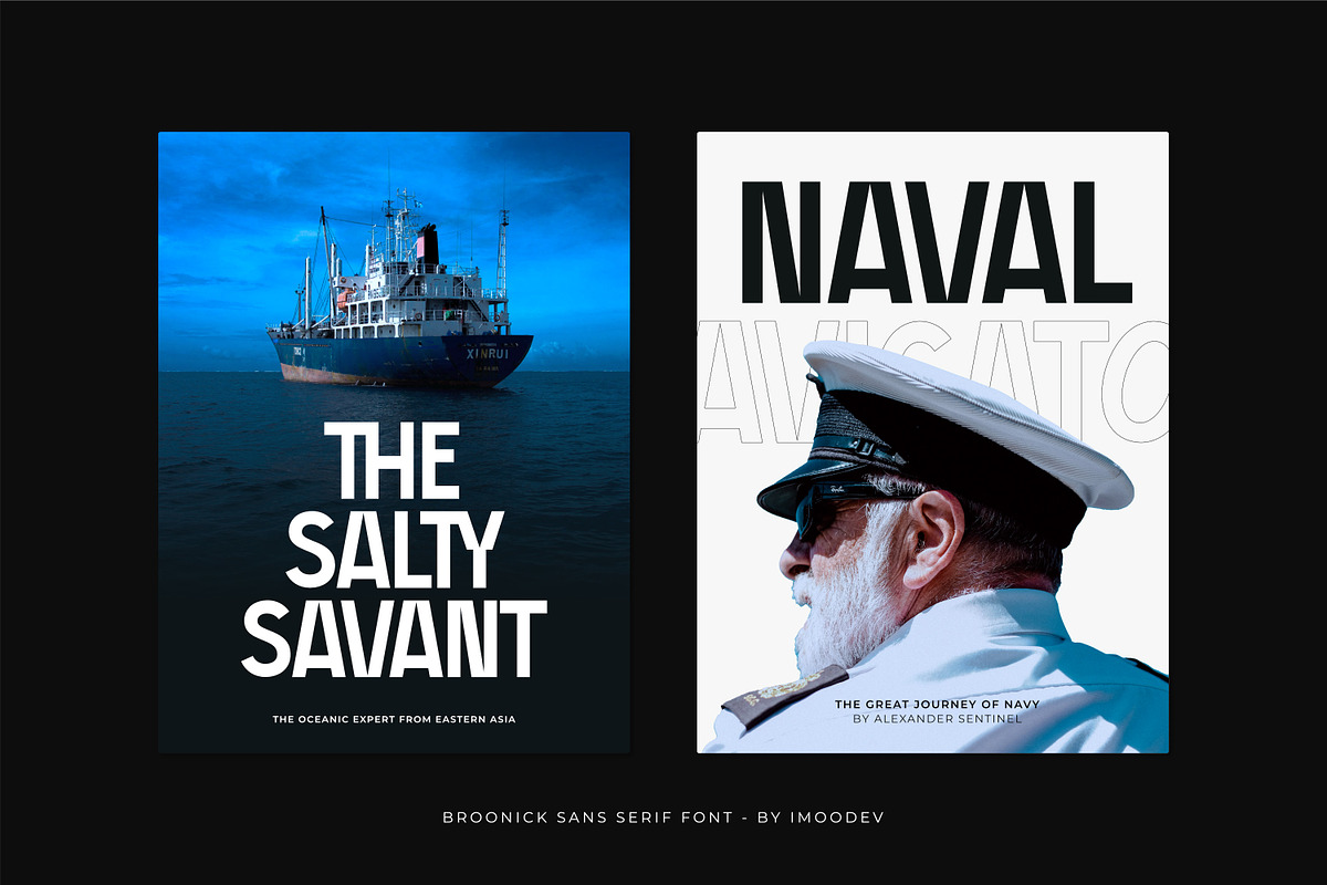 Broonick - Minimal Sans Serif, a Sans Serif Font by Imoodev (Photo 3 of 6)
