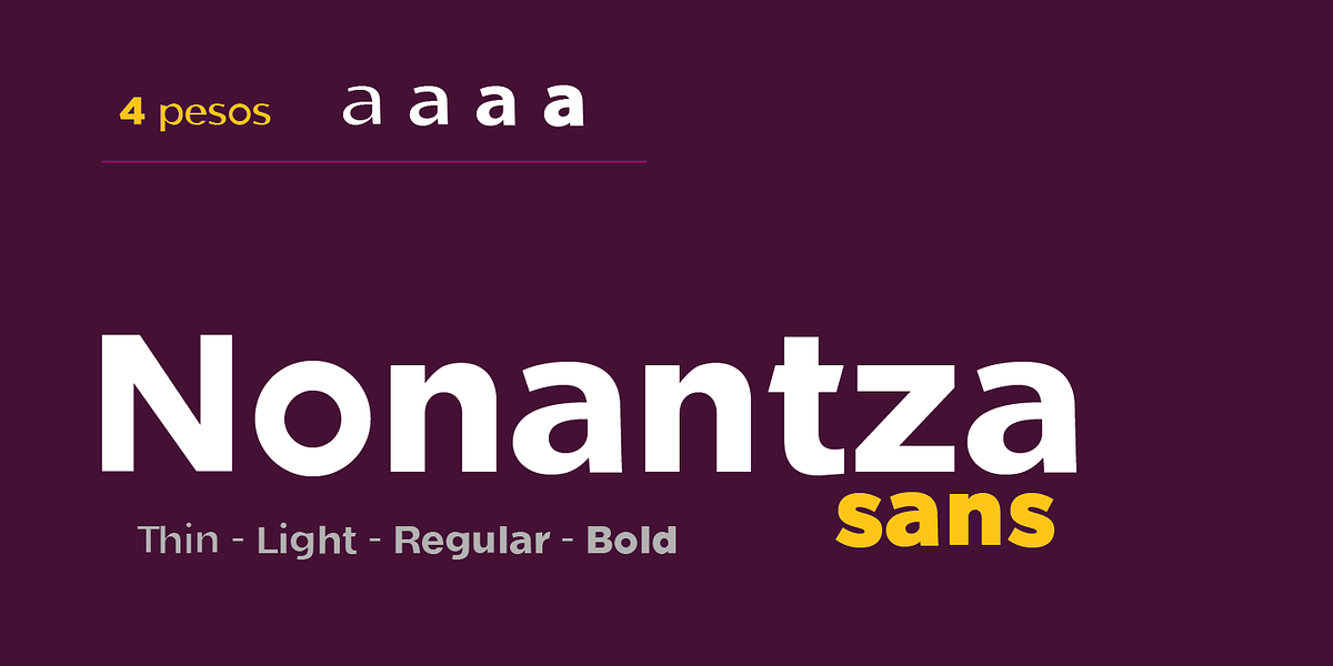 Nonantza Sans, a Sans Serif Font by Ixipcalli (Photo 2 of 5)