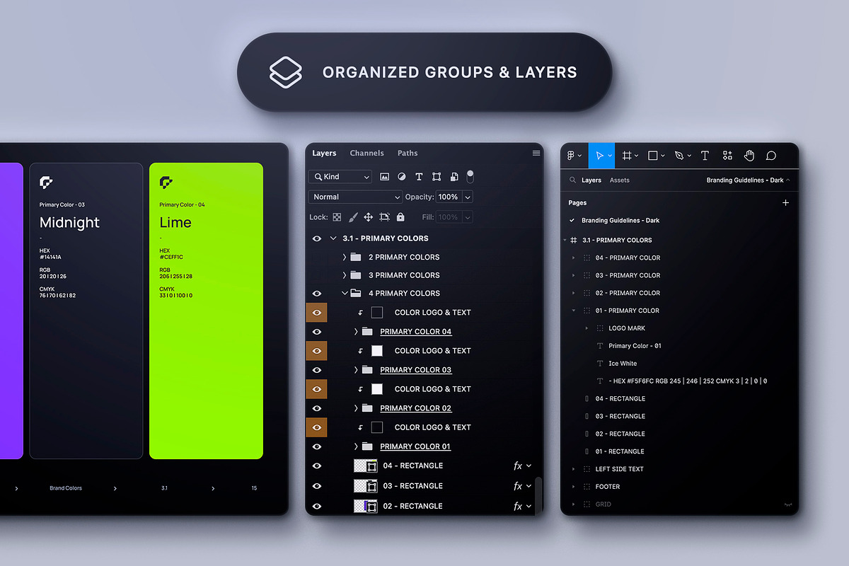 Brand Guidelines Template - Radesk, a Presentation Template by Asylab (Photo 8 of 11)