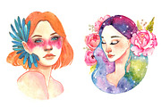 Watercolor posters with fairies., an Illustration by Vavavka (Thumbnail 2 of 5)
