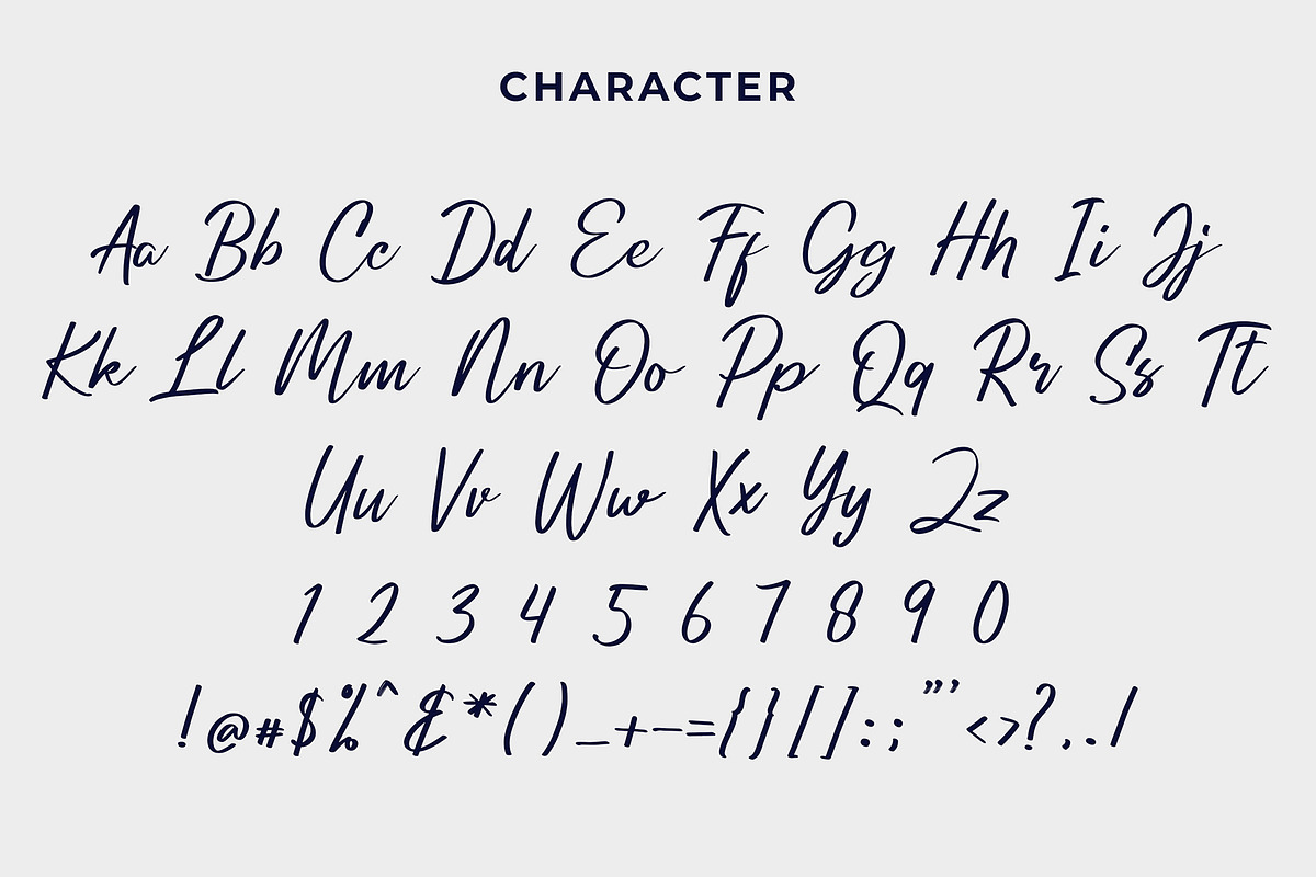 Sangit Modern Script Font, a Script Font by Formatika Studio (Photo 6 of 6)