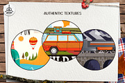 25 Logo Badges Bundle with Textures, a Branding & Logo Template by JeksonGraphics (Thumbnail 5 of 9)