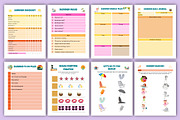 Summer Activity Book for Kids, a Stationery Template by Designmela01 (Thumbnail 4 of 6)