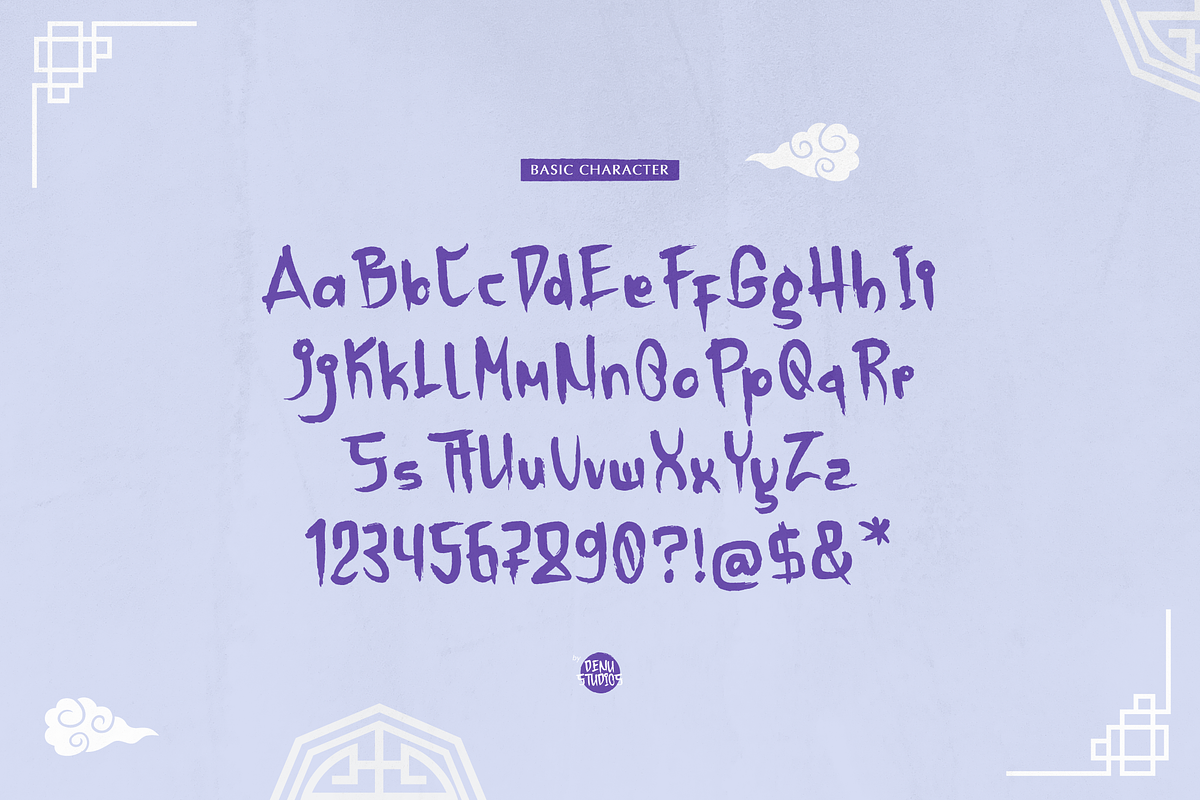 Baenim | Korean Solid Brush, a Handwritten Font by Denustudios (Photo 10 of 12)