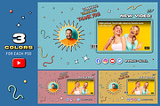 Colorful YouTube End Screens, a Social Media Template by Andrew Skoch Design (Thumbnail 2 of 6)