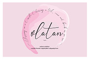 Andora Ardelion - copperplate font, a Script Font by Gittype (Thumbnail 6 of 11)