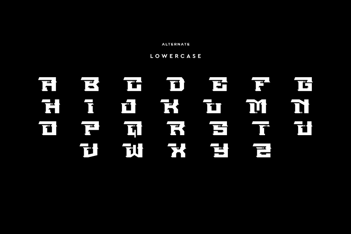 Nogiw Rimen - Futuristic Font, a Sans Serif Font by Iqsiart Studio (Photo 6 of 8)