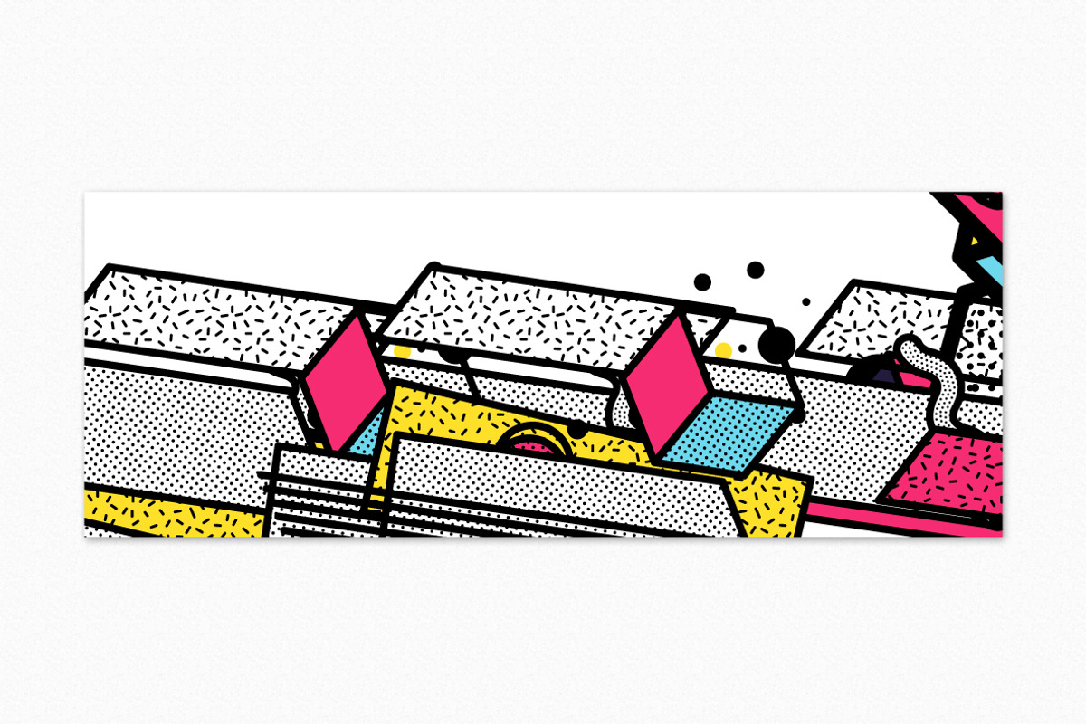 40 Vector Bright Backgrounds in 80s, a Pattern Graphic by softulka (Photo 7 of 13)