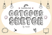 Octopus Sketch - Quirky Font