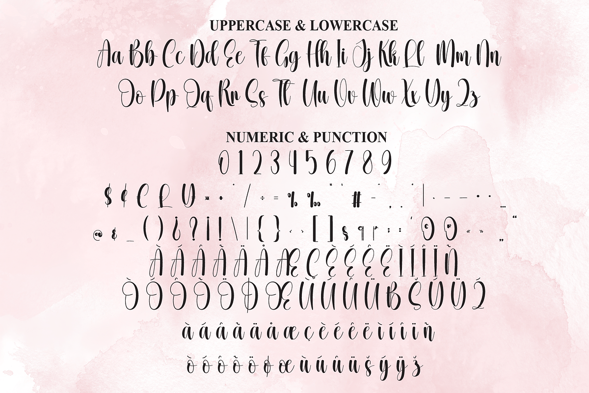 Blushing | Script Font, a Handwritten Font by Scratchones (Photo 7 of 8)