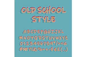 Nostalgic Style Header Vintage Font