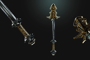 Medieval Stylized Weapons - AAA