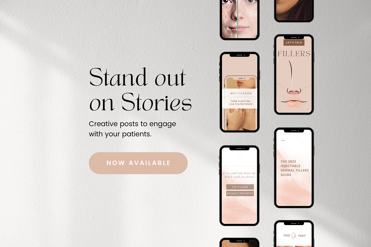 Botox & Esthetician Canva Templates, a Social Media Template by NataliesBox (Photo 4 of 13)