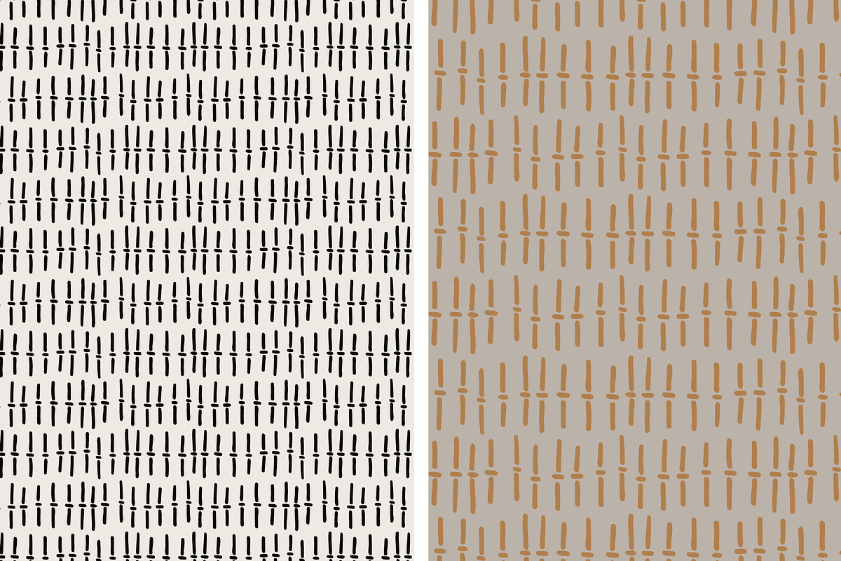 Rustic Hand-Drawn Patterns Vol 2, a Pattern Graphic by Hello Brio (Photo 6 of 9)