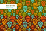 Vector Sugar Skull with roses, a Pattern Graphic by Shusha Guna Art (Thumbnail 5 of 8)