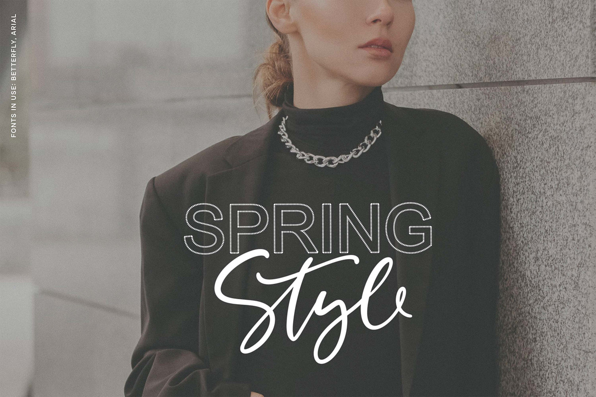 BetterFly - for Canva & Templett, a Script Font by Blessed Print (Photo 5 of 46)
