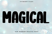 Magical, a Sans Serif Font by FreshTypeINK (Thumbnail 1 of 8)