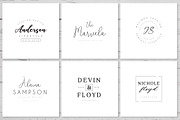 200 Minimal Premade Logo Bundle, a Branding & Logo Template by XpertgraphicD (Thumbnail 40 of 60)