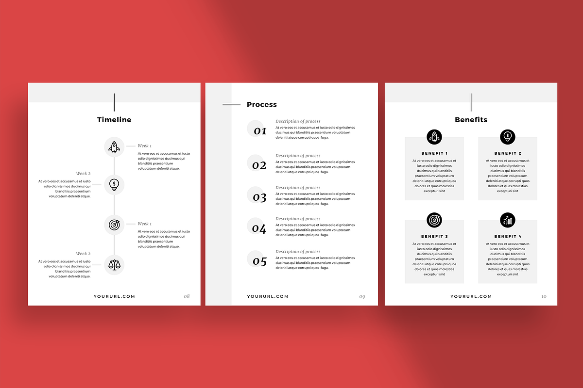Project Proposal | Canva, a Brochure Template by Anchor ‹A› Digital Design (Photo 5 of 10)