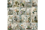 Herbal Meadow Garden Junk Journals, a Decorative Illustration by Nicole Branger Art (Thumbnail 10 of 15)