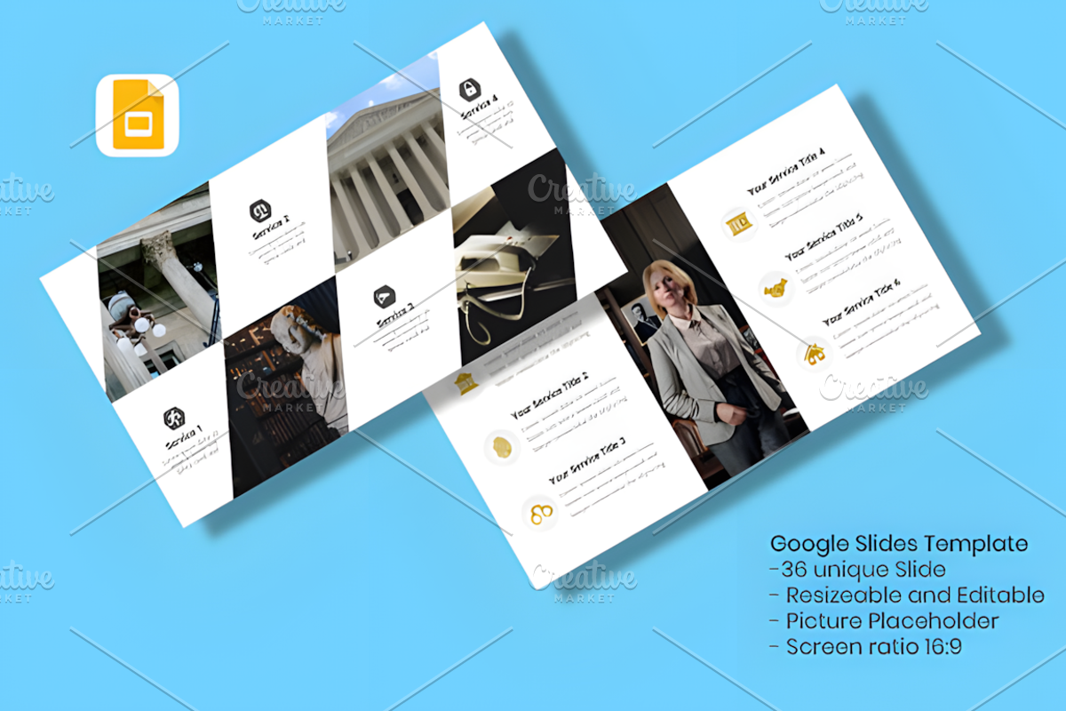Google Slides Presentation Template, a Social Media Template by Ink Gallery (Photo 2 of 10)