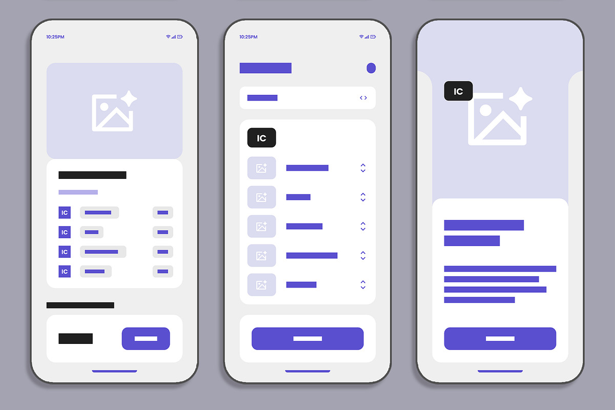 Creative Mobile App Interface Design