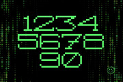 Mono Matrix - 8Bit Serif Pixel Font, a Serif Font by HipFonts (Thumbnail 4 of 7)