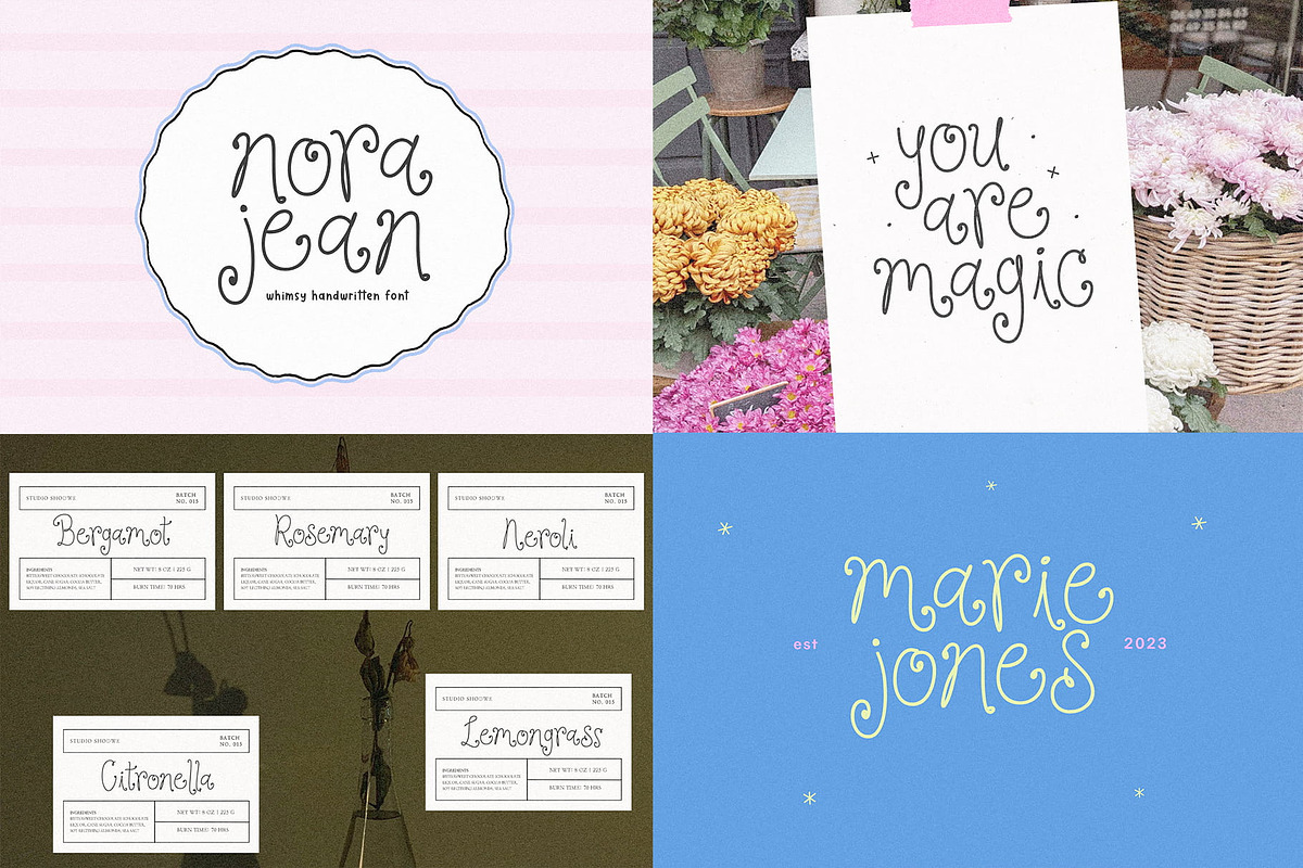 Cute & Trendy Font Bundle | Vol 2, a Handwritten Font by KA Designs (Photo 10 of 15)