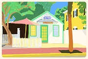 Paintings of Key West, Florida, a Graphic by Studio Funshop by Kelli (Thumbnail 8 of 9)