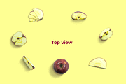 Red apple - Scene creator, a Product Mockup by Makestudio (Thumbnail 2 of 3)