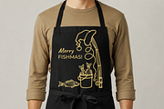 Merry Fishmas SVG Christmas Fishing, an Object Graphic by TanchaArt (Thumbnail 3 of 7)