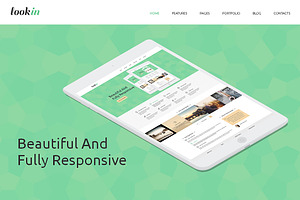 Look In Bootstrap Responsive Theme