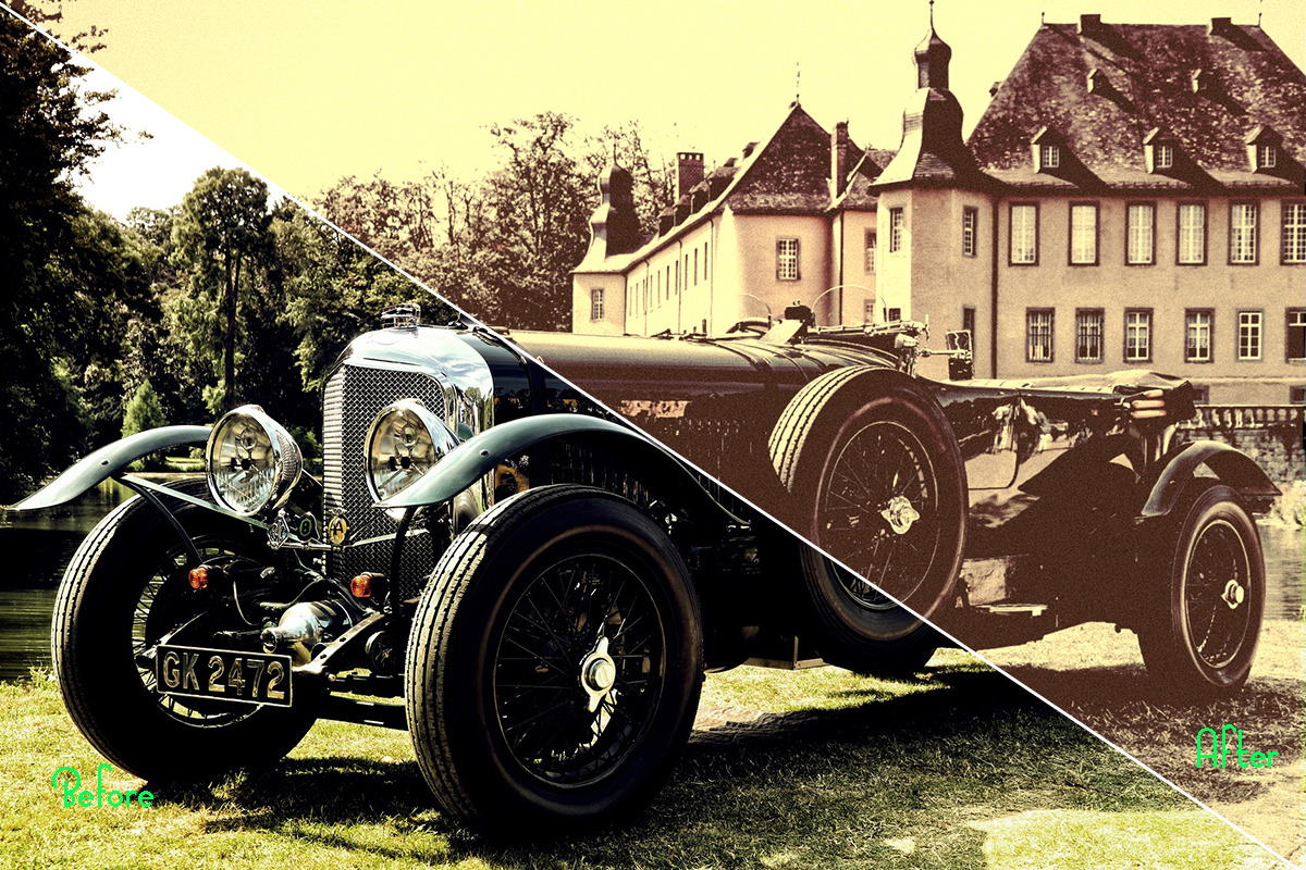 Vintage Photoshop Actions 180 Bundle, an Action Add-On by ARTNEST (Photo 3 of 13)