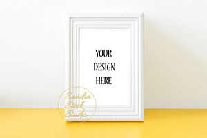 White Frame Mockup