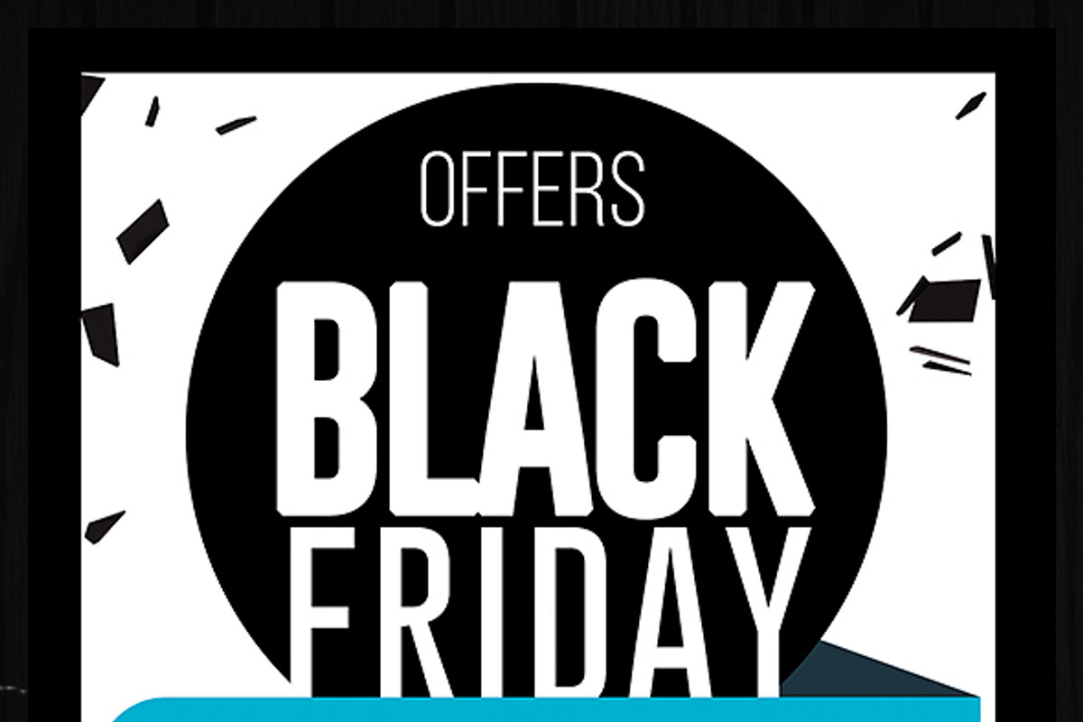 Black Friday Sales Flyer, a Flyer Template by GraphicDiamonds (Photo 5 of 5)