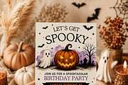 Halloween Birthday Invitation, an Invitation Template by Arslan (Thumbnail 3 of 5)