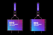 Portable Grilling Basket Mockup, a Packaging Mockup by easymock (Thumbnail 9 of 9)