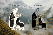 People Series BUNDLE: All 5 in 1, a Person Illustration by Veyla (Thumbnail 45 of 52)